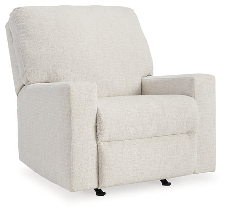 Rannis Recliner (Color: Snow)