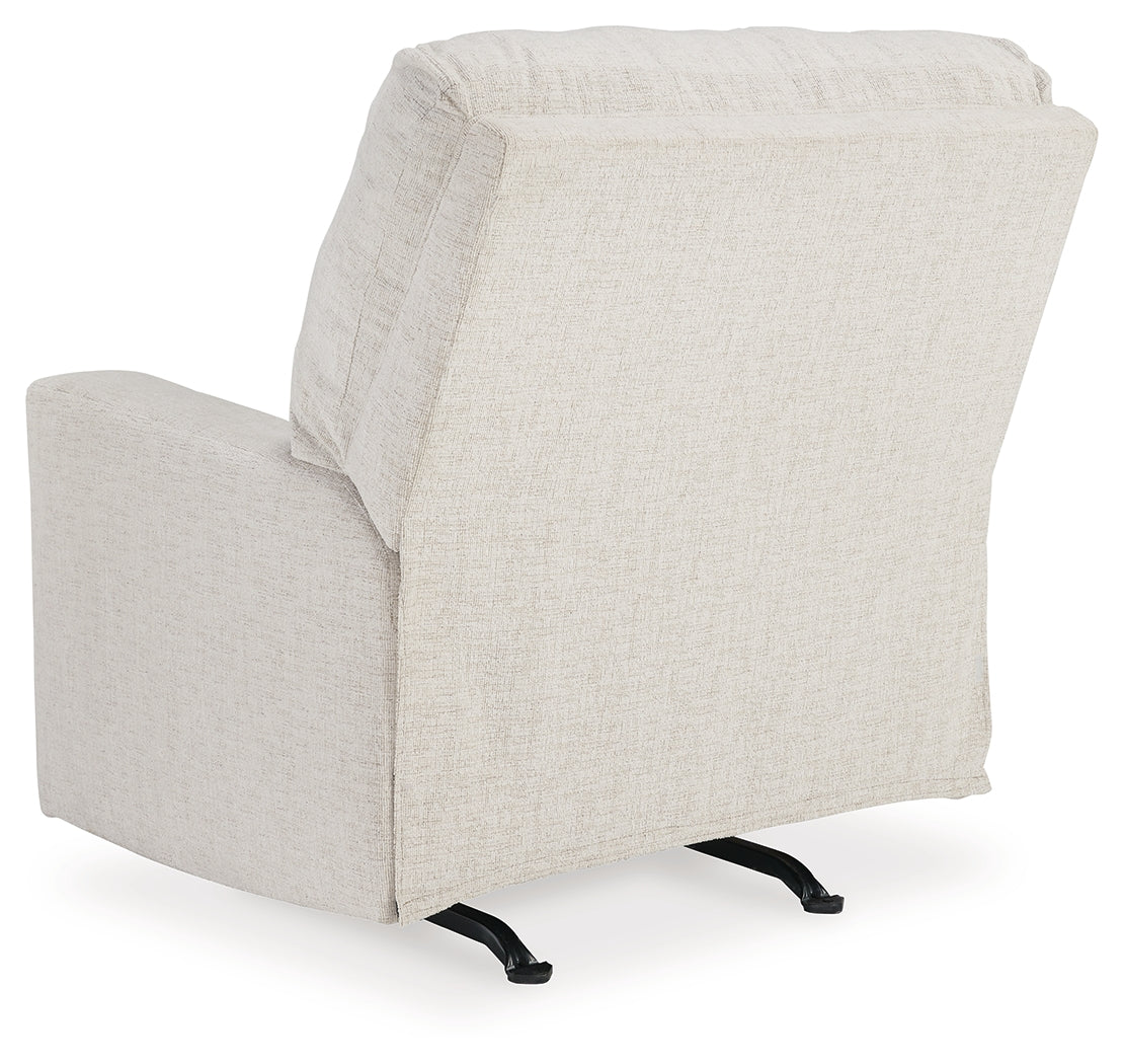 Rannis Recliner (Color: Snow)