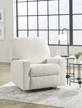 Rannis Recliner (Color: Snow)