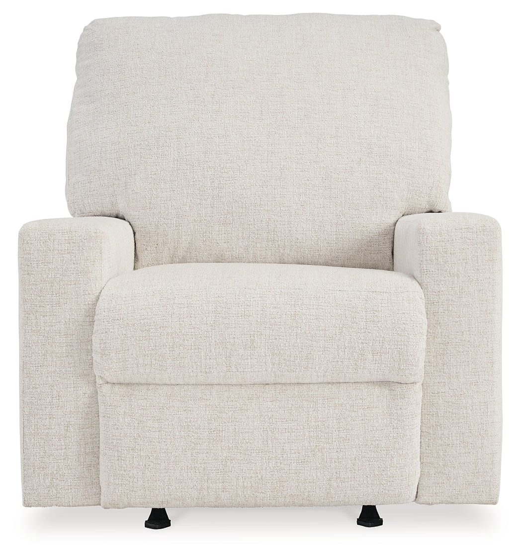 Rannis Recliner (Color: Snow)