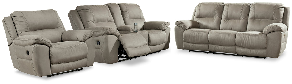 Next-Gen Gaucho 2-Piece Sofa and Loveseat (Power Reclining Sofa, Power Reclining Loveseat with Console)