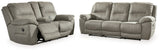 Next-Gen Gaucho 2-Piece Sofa and Loveseat (Reclining Sofa, Reclining Loveseat with Console)