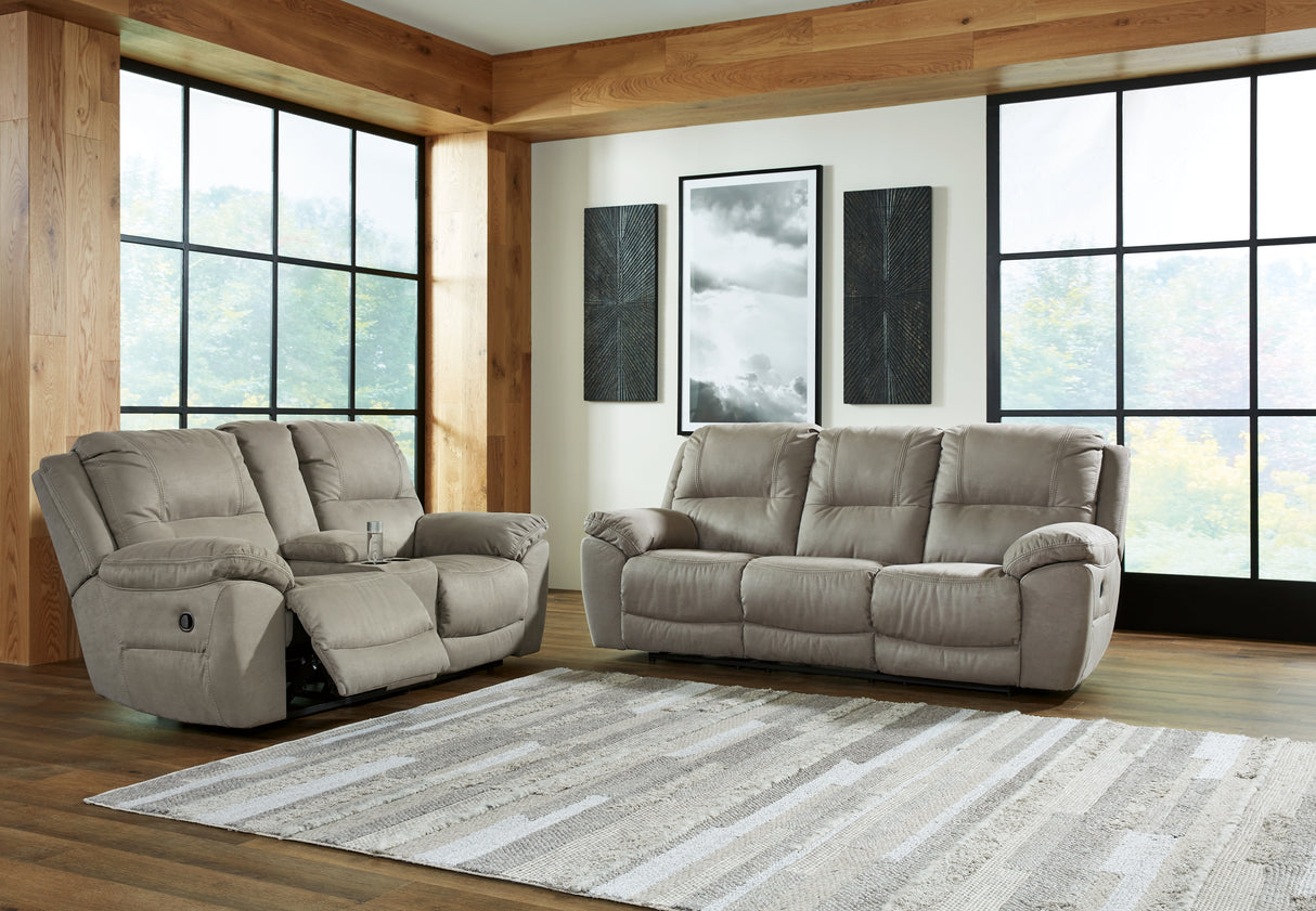 Next-Gen Gaucho 2-Piece Sofa and Loveseat (Power Reclining Sofa, Power Reclining Loveseat with Console)
