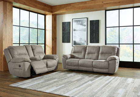 Next-Gen Gaucho 2-Piece Sofa and Loveseat (Reclining Sofa, Reclining Loveseat with Console)