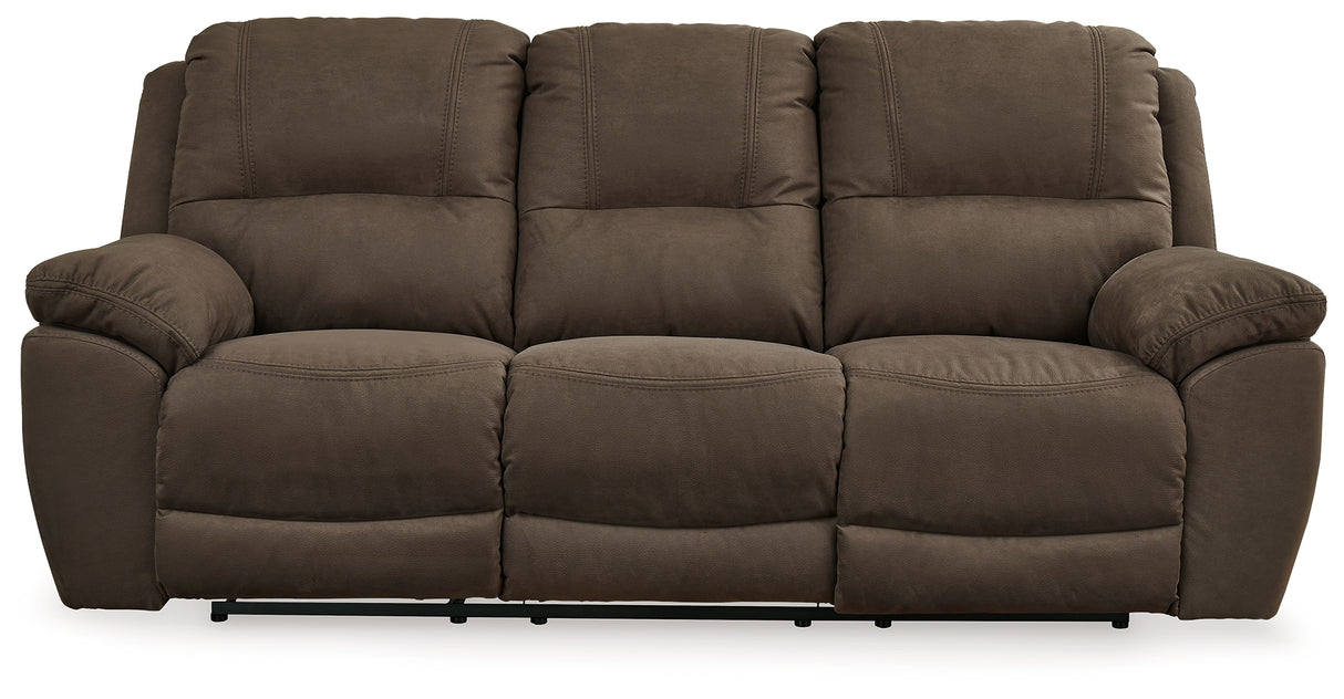 Next-Gen Gaucho Reclining Sofa (Color: Espresso)
