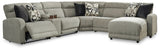 Colleyville 6-Piece Power Reclining Sectional with Chaise (Sectional Orientation: Right Arm Facing)