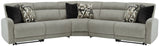 Colleyville 5-Piece Power Reclining Sectional (Configuration: 5-Piece (Colleyville Armless Chair, Colleyville Armless Chair, Colleyville Left-Arm Facing Power Recliner, Colleyville Right-Arm Facing Power Recliner, Colleyville Wedge))