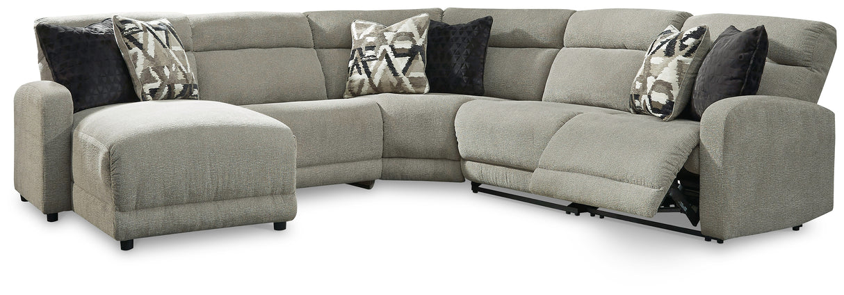 Colleyville 5-Piece Power Reclining Sectional with Chaise (Sectional Orientation: Left Arm Facing)