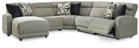 Colleyville 5-Piece Power Reclining Sectional with Chaise (Sectional Orientation: Left Arm Facing)