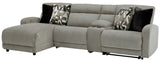 Colleyville 4-Piece Power Reclining Sectional with Chaise (Sectional Orientation: Left Arm Facing)