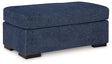 Evansley Ottoman (Color: Navy)
