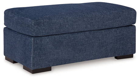 Evansley Ottoman (Color: Navy)