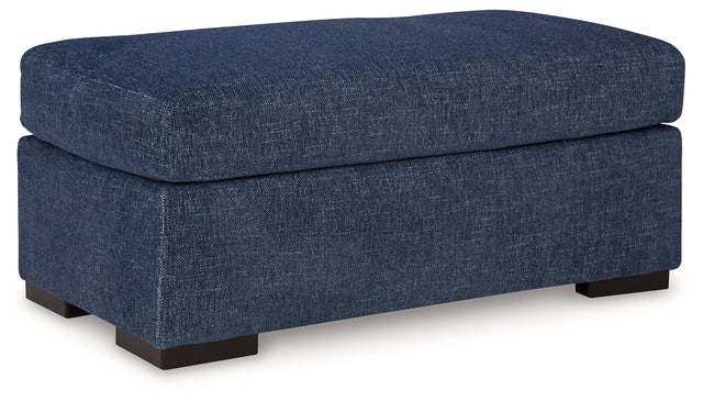 Evansley Ottoman (Color: Navy)