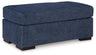 Evansley Ottoman (Color: Navy)