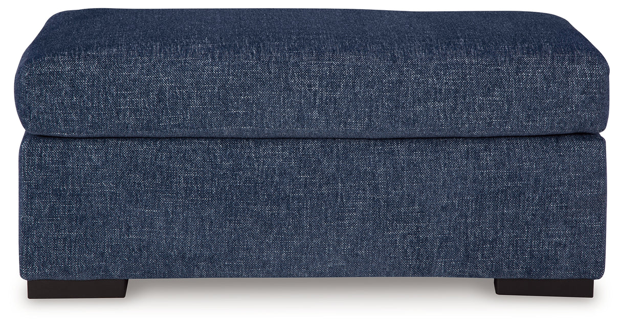 Evansley Ottoman (Color: Navy)