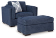 Evansley 2-Piece Chair and Ottoman (Oversized Chair, Ottoman)