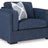 Evansley Oversized Chair (Color: Navy)