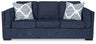 Evansley Sofa (Color: Navy)