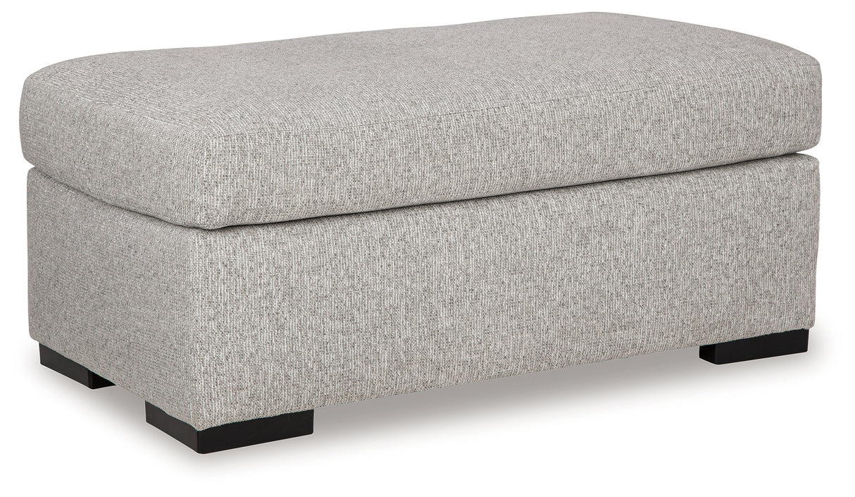 Evansley Ottoman (Color: Pewter)