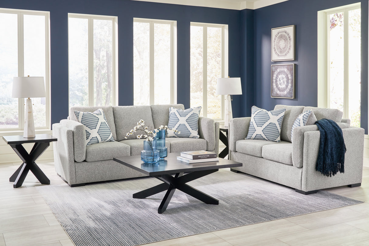 Evansley 2-Piece Sofa and Loveseat (Sofa, Loveseat)
