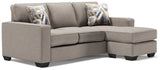 Greaves 3-Piece Sofa Chaise, Chair, and Ottoman (Sofa Chaise, Chair, Ottoman)