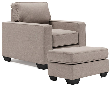Greaves 2-Piece Chair and Ottoman (Chair, Ottoman)