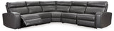 Samperstone 6-Piece Power Reclining Sectional (Configuration: 5-Piece (Samperstone Armless Recliner, Samperstone Armless Chair, Samperstone Left-Arm Facing Power Recliner, Samperstone Right-Arm Facing Power Recliner, Samperstone Wedge))