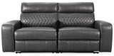 Samperstone 3-Piece Power Reclining Sectional Loveseat (Configuration: 2-Piece (Samperstone Left-Arm Facing Power Recliner, Samperstone Right-Arm Facing Power Recliner))