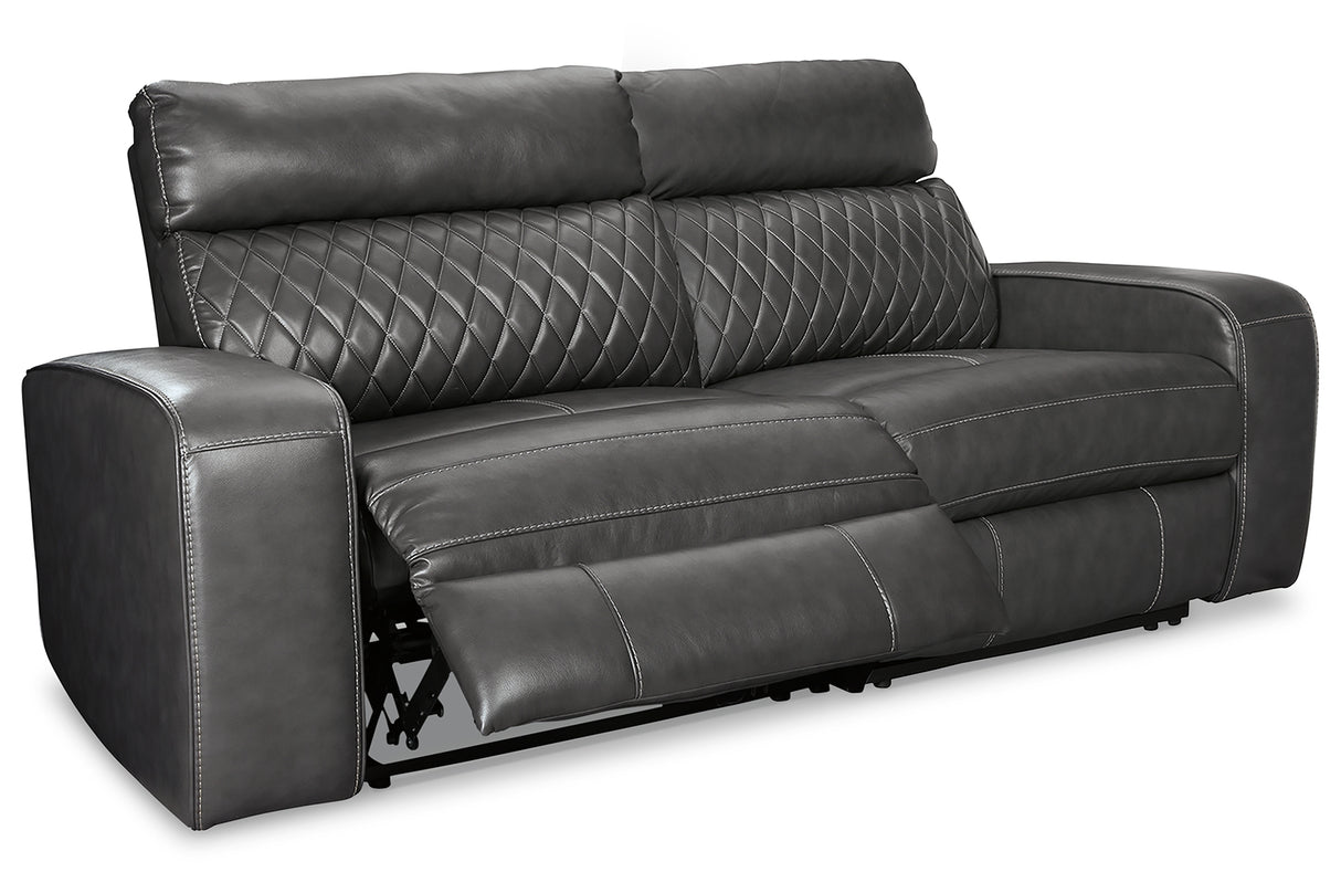 Samperstone 3-Piece Power Reclining Sectional Loveseat (Configuration: 2-Piece (Samperstone Left-Arm Facing Power Recliner, Samperstone Right-Arm Facing Power Recliner))
