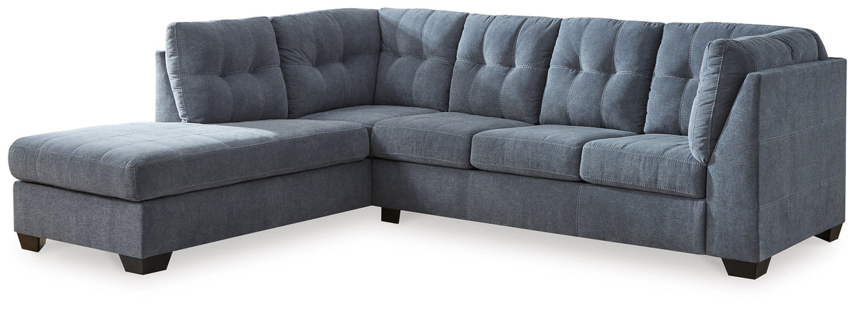 Marleton 3-Piece Sectional with Ottoman (Left-Arm Facing Corner Chaise, Right-Arm Facing Sofa, Oversized Accent Ottoman)