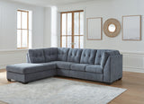 Marleton 3-Piece Sectional with Ottoman (Left-Arm Facing Corner Chaise, Right-Arm Facing Sofa, Oversized Accent Ottoman)