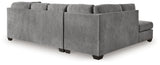 Marleton 2-Piece Sleeper Sectional with Chaise (Color: Gray, Sectional Orientation: Left Arm Facing)