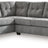 Marleton 2-Piece Sectional with Chaise (Color: Gray, Sectional Orientation: Left Arm Facing)