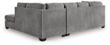 Marleton 2-Piece Sectional with Chaise (Color: Gray, Sectional Orientation: Right Arm Facing)