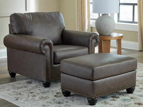 Roxmere 2-Piece Chair and Ottoman (Chair, Ottoman)