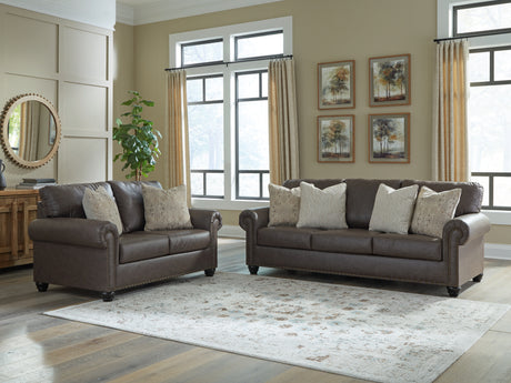 Roxmere 2-Piece Sofa and Loveseat (Sofa, Loveseat)