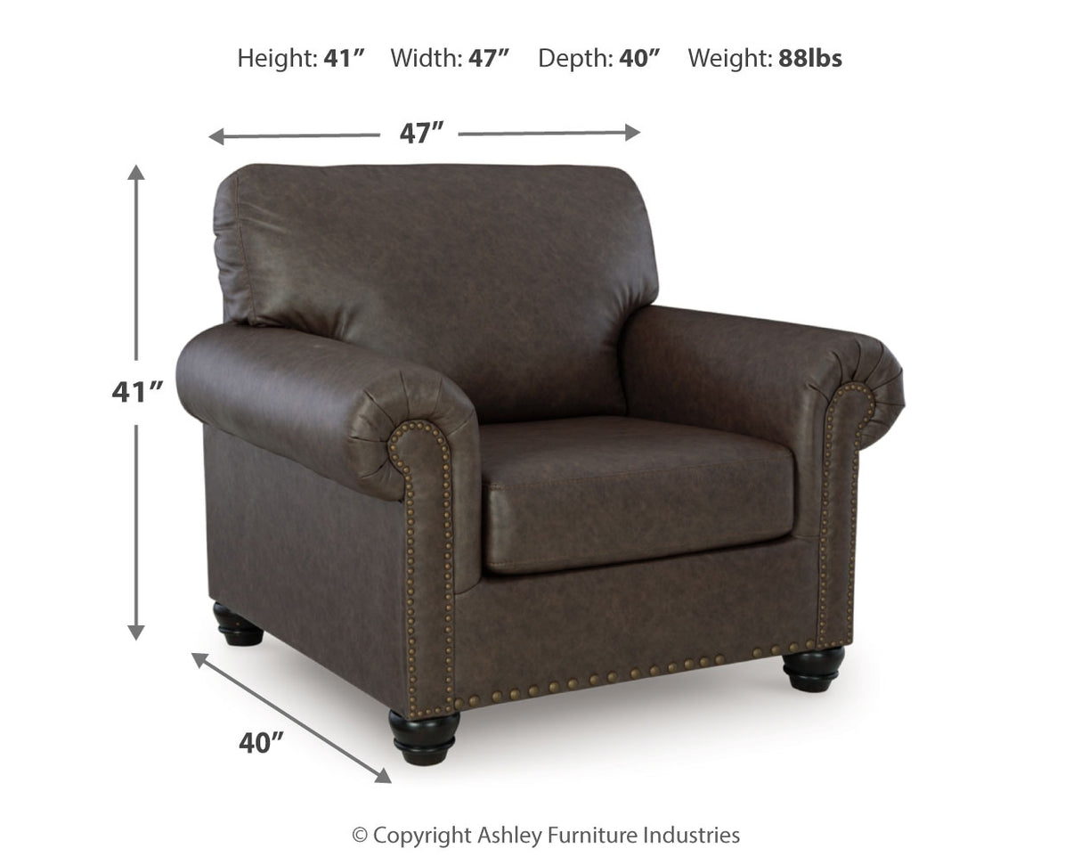 Roxmere 2-Piece Chair and Ottoman (Chair, Ottoman)