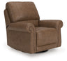 Chasemore Swivel Glider Recliner (Color: Earth)