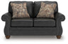 Chasemore Loveseat (Color: Granite)