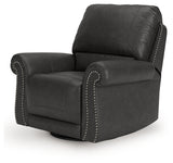 Chasemore Swivel Glider Recliner (Color: Granite)