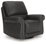 Chasemore Swivel Glider Recliner (Color: Granite)
