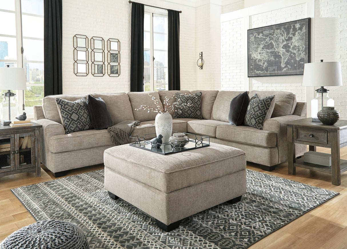 Bovarian 2-Piece Sectional (Configuration: 3-Piece (Bovarian Armless Chair, Bovarian Right-Arm Facing Sofa with Corner Wedge, Bovarian Left-Arm Facing Loveseat))