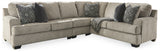 Bovarian 2-Piece Sectional (Configuration: 3-Piece (Bovarian Armless Chair, Bovarian Right-Arm Facing Sofa with Corner Wedge, Bovarian Left-Arm Facing Loveseat))