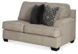 Bovarian 3-Piece Sectional with Ottoman (Ottoman, Left-Arm Facing Sofa with Corner Wedge, Right-Arm Facing Loveseat)