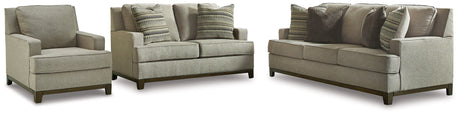 Kaywood 3-Piece Sofa, Loveseat and Chair (Sofa, Loveseat, Chair)