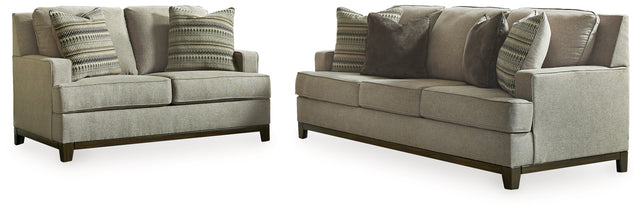 Kaywood 2-Piece Sofa and Loveseat (Sofa, Loveseat)
