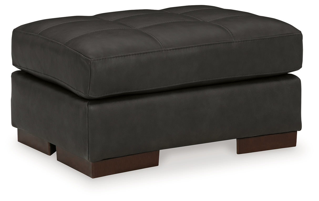 Luigi 4-Piece Sofa, Loveseat, Chair and Ottoman (Sofa, Loveseat, Oversized Chair, Ottoman)