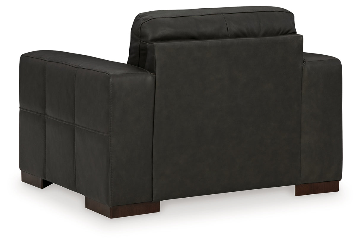Luigi Oversized Chair (Color: Thunder)