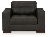 Luigi 4-Piece Sofa, Loveseat, Chair and Ottoman (Sofa, Loveseat, Oversized Chair, Ottoman)