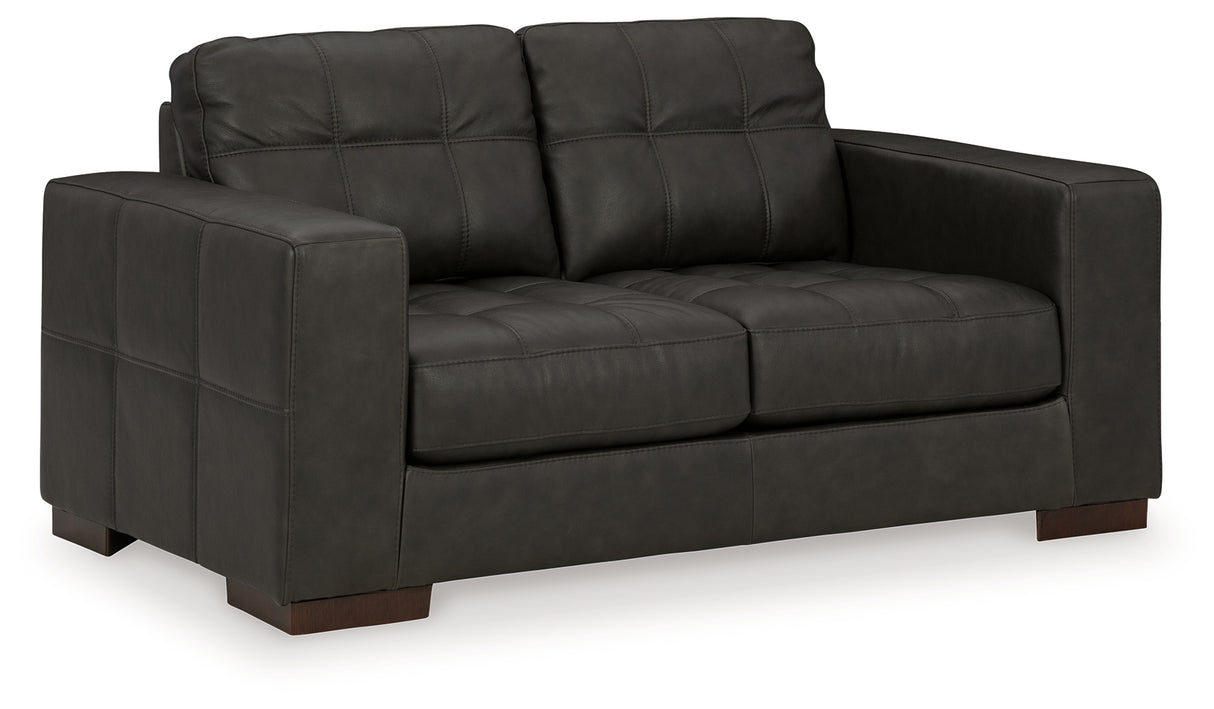 Luigi 4-Piece Sofa, Loveseat, Chair and Ottoman (Sofa, Loveseat, Oversized Chair, Ottoman)